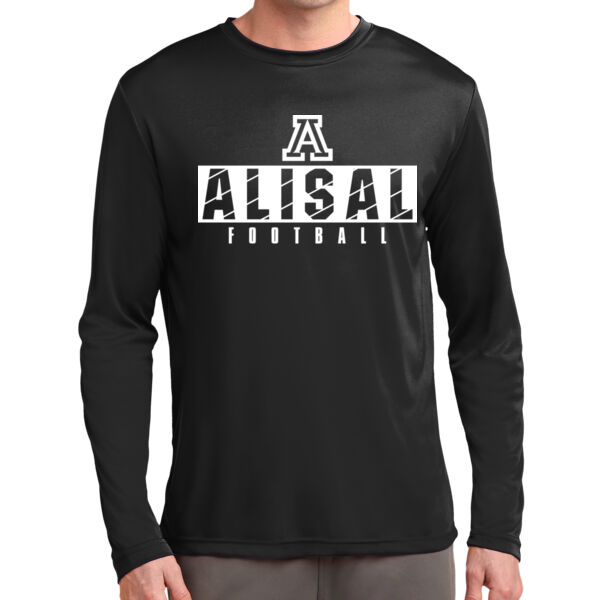 Alisal 2025 Football - Black Long Sleeve PosiCharge Competitor Tee Thumbnail