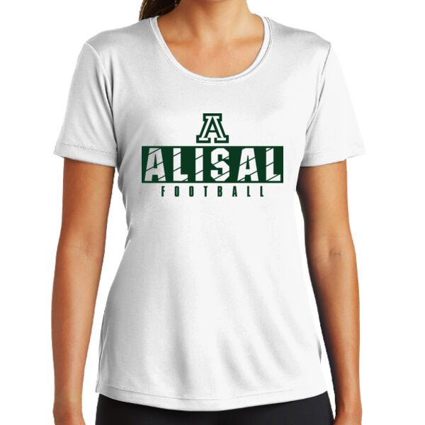 Alisal 2025 Football - White Ladies PosiCharge Competitor Tee Thumbnail
