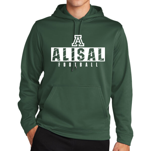 Alisal 2025 Football - Green Sport Wick Fleece Hooded Pullover Thumbnail