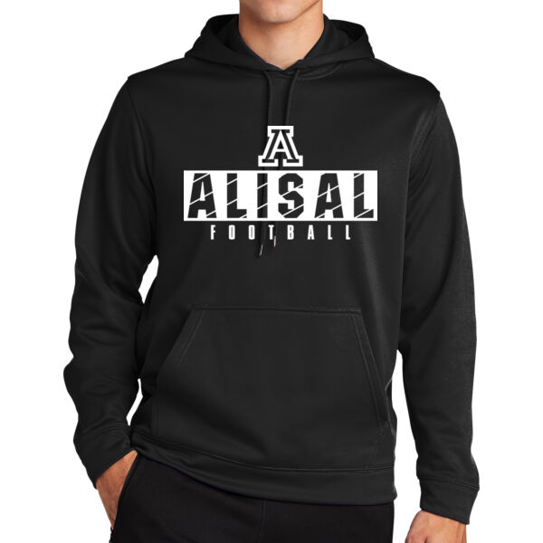 Alisal 2025 Football - Black Sport Wick Fleece Hooded Pullover Thumbnail