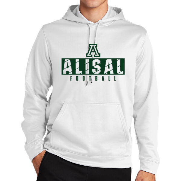 Alisal 2025 Football - White Sport Wick Fleece Hooded Pullover Thumbnail