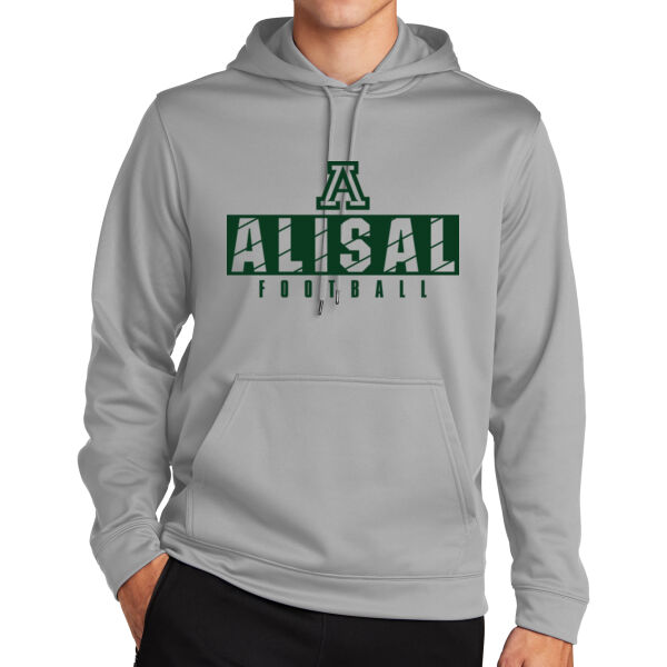 Alisal 2025 Football - White Sport Wick Fleece Hooded Pullover 2 Thumbnail