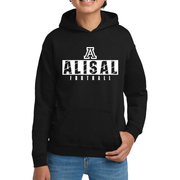 Alisal 2025 Football - Black Youth Heavy Blend Hooded Sweatshirt Thumbnail