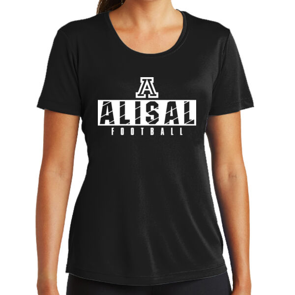 Alisal 2025 Football - Black Ladies PosiCharge Competitor Tee Thumbnail