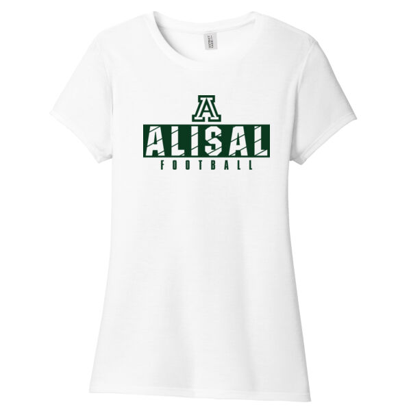 Alisal 2025 Football - White Women's Perfect Tri Tee Thumbnail