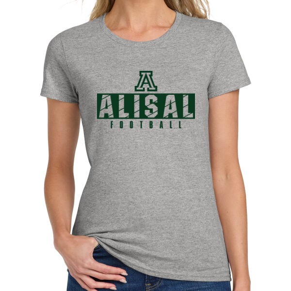Alisal 2025 Football - Grey Ladies Heavy Cotton 100% Cotton T Shirt Thumbnail
