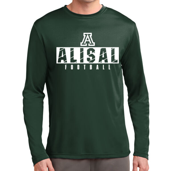 Alisal 2025 Football - Green Long Sleeve PosiCharge Competitor Tee Thumbnail