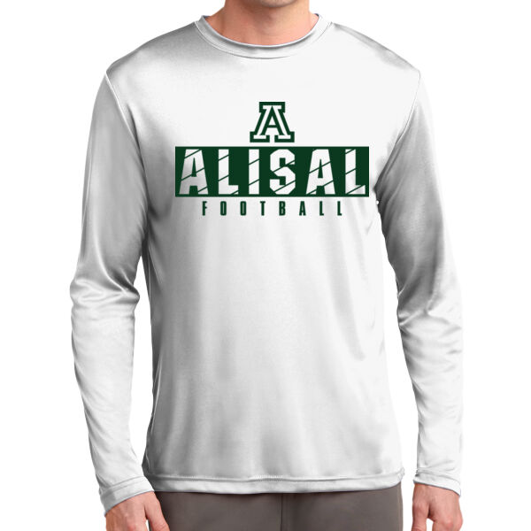 Alisal 2025 Football - White Long Sleeve PosiCharge Competitor Tee Thumbnail